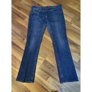 Vanilla Star Juniors‎ Jeans Sz 15 Boot Cut Embroidered Pockets